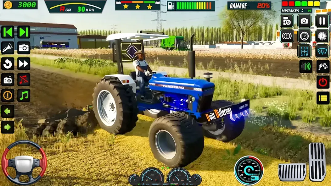 US Tractor Farming Games 3d  [МОД Бесконечные монеты] Screenshot 5