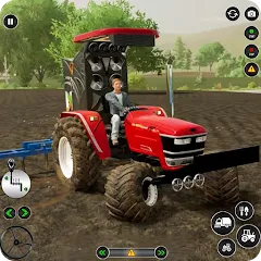 Взлом US Tractor Farming Games 3d  [МОД Бесконечные монеты] - последняя версия apk на Андроид