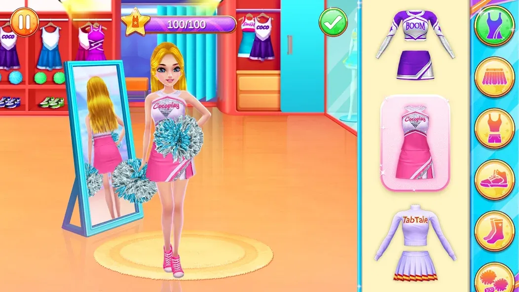 Cheerleader Champion Dance Now  [МОД Меню] Screenshot 1