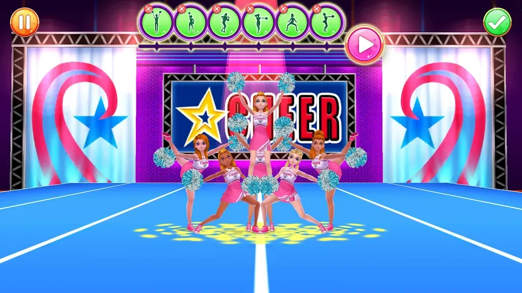 Cheerleader Champion Dance Now  [МОД Меню] Screenshot 2