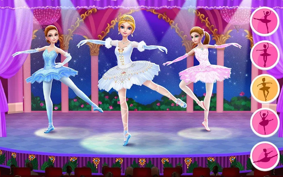 Pretty Ballerina - Girl Game  [МОД Бесконечные деньги] Screenshot 1