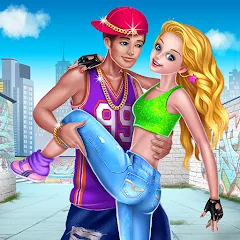 Взлом Hip Hop Battle - Girls vs Boys  [МОД Все открыто] - полная версия apk на Андроид