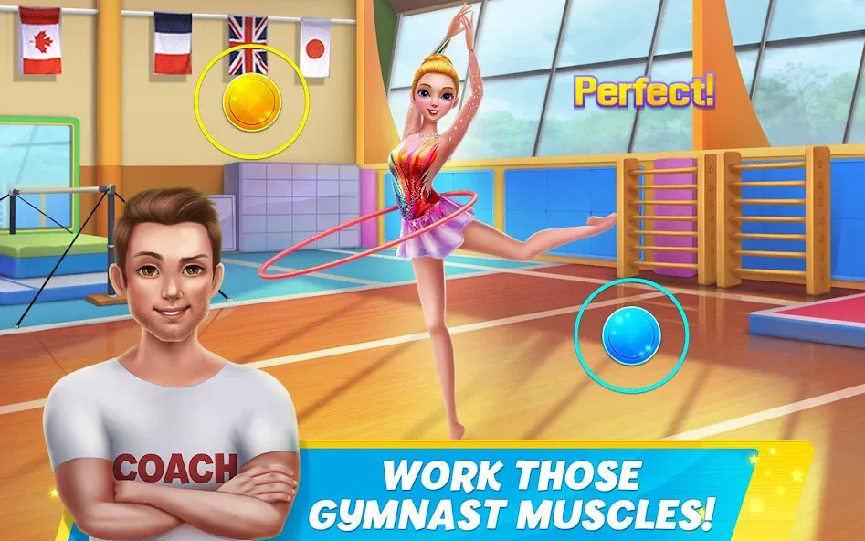 Rhythmic Gymnastics Dream Team  [МОД Много монет] Screenshot 5