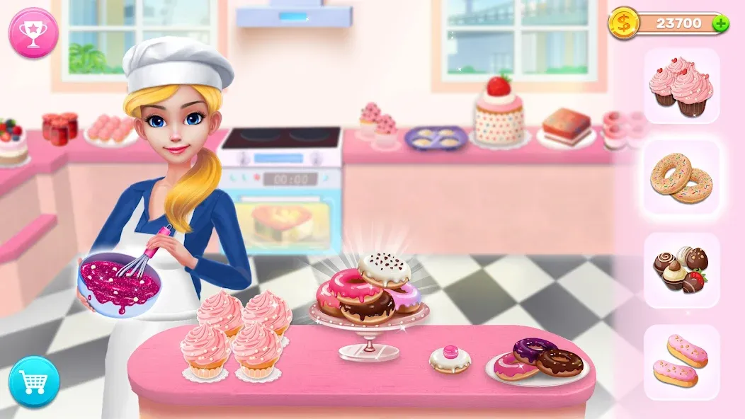 My Bakery Empire: Bake a Cake  [МОД Бесконечные деньги] Screenshot 1