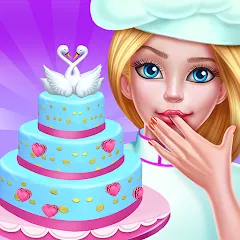 Взломанная My Bakery Empire: Bake a Cake  [МОД Бесконечные деньги] - стабильная версия apk на Андроид