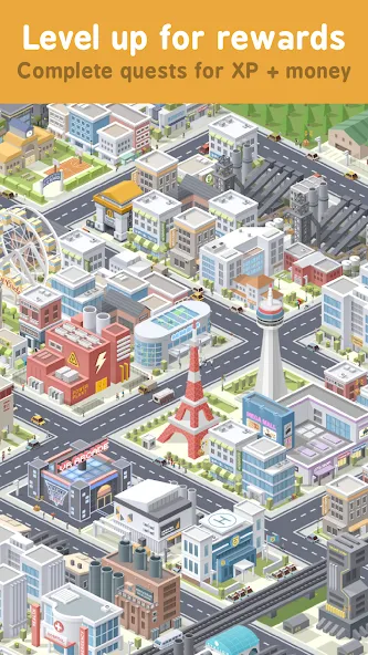 Pocket City Free (Покет Сити)  [МОД Unlimited Money] Screenshot 2