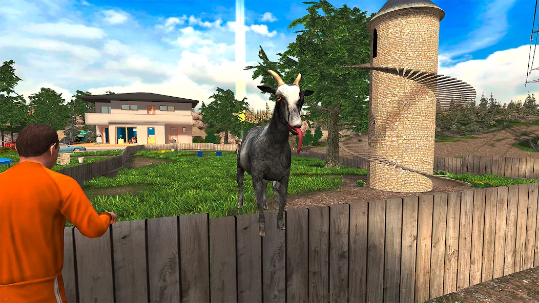 Goat Simulator (Гоут Симулятор)  [МОД Бесконечные деньги] Screenshot 1