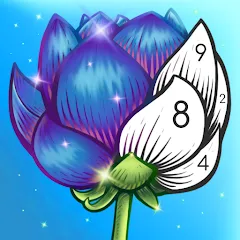 Взлом Color Swipe Coloring Book game  [МОД Unlocked] - стабильная версия apk на Андроид