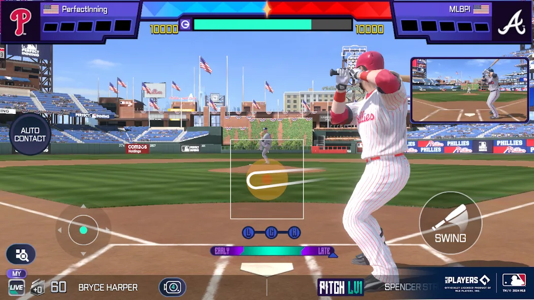 MLB Perfect Inning 24 (МЛБ Совершенная Подача 23)  [МОД Unlocked] Screenshot 5