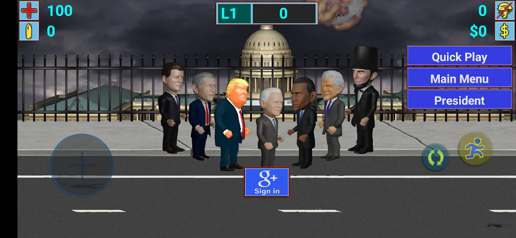 Aliens vs President (Элиены против Президента)  [МОД Menu] Screenshot 1