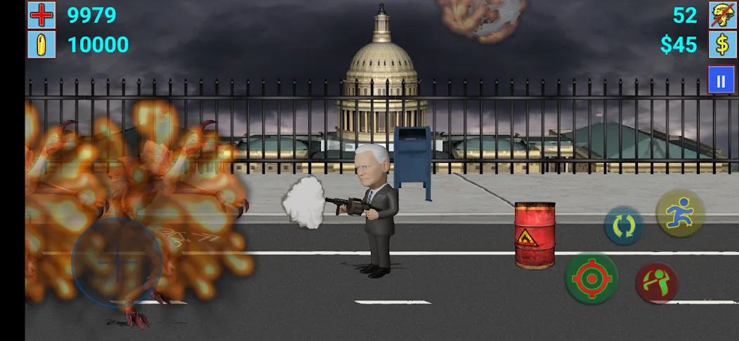 Aliens vs President (Элиены против Президента)  [МОД Menu] Screenshot 3