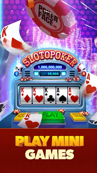 Poker Face: Texas Holdem Poker (Покер Фейс)  [МОД Меню] Screenshot 5