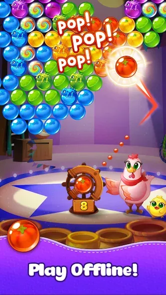 Bubble CoCo : Bubble Shooter (Бабл Коко)  [МОД Много денег] Screenshot 5