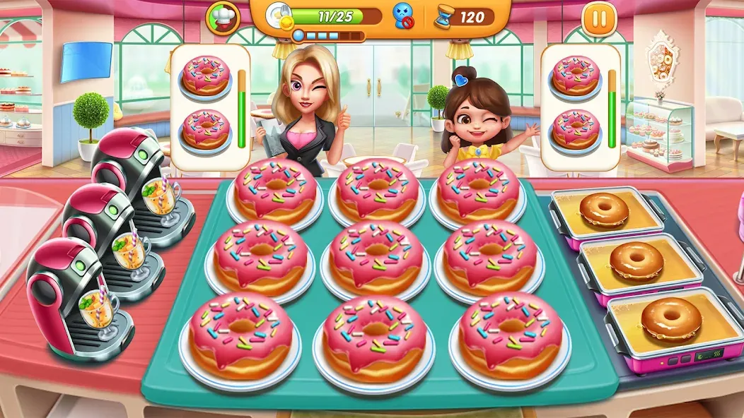 Cooking City - Cooking Games (Кукинг Сити)  [МОД Бесконечные деньги] Screenshot 5