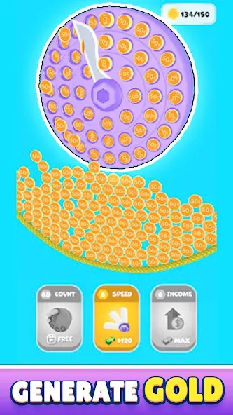 Coin Fever!  [МОД Бесконечные монеты] Screenshot 4