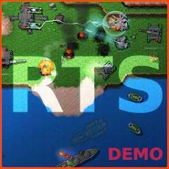 Взлом Rusted Warfare - Demo (Растущая война)  [МОД Unlimited Money] - стабильная версия apk на Андроид