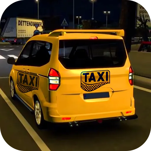 US Taxi Game 2023-Taxi Driver  [МОД Бесконечные монеты] Screenshot 1