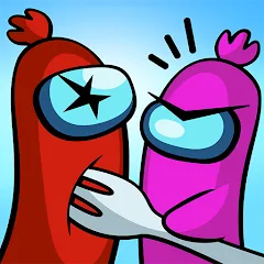 Взлом Sausage Wars.io  [МОД Бесконечные деньги] - полная версия apk на Андроид