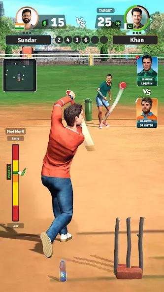 Cricket Gangsta™ Cricket Games (Крикет Гангста 11 Лига)  [МОД Бесконечные деньги] Screenshot 1