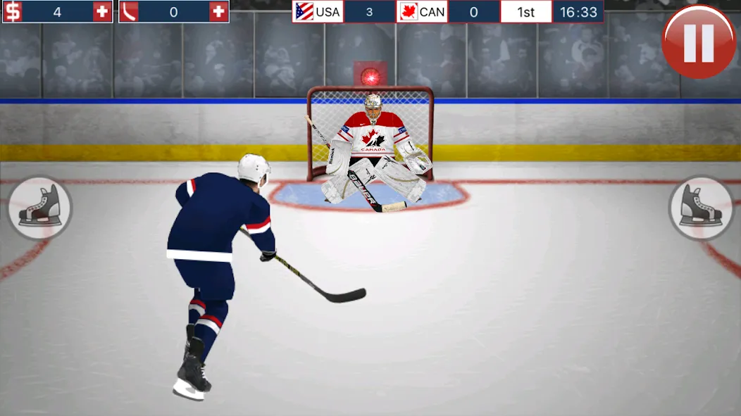 Hockey MVP (Хоккей МВП)  [МОД Бесконечные деньги] Screenshot 1