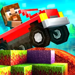 Скачать взлом Blocky Roads (Блоки Роадс)  [МОД Mega Pack] - полная версия apk на Андроид