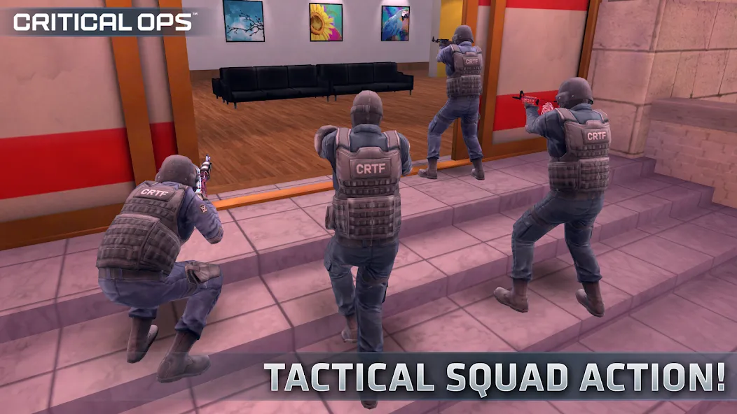 Critical Ops: Multiplayer FPS (Критикал Опс)  [МОД Меню] Screenshot 1