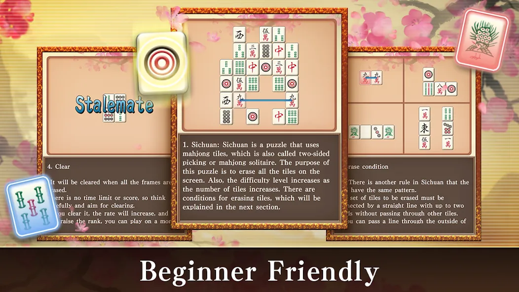 Mahjong Puzzle Shisensho (Маджонг Пазл Шисеншо)  [МОД Бесконечные монеты] Screenshot 3