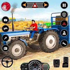 Взлом Tractor Simulator Farm Games (Фарминг игры)  [МОД Много монет] - последняя версия apk на Андроид