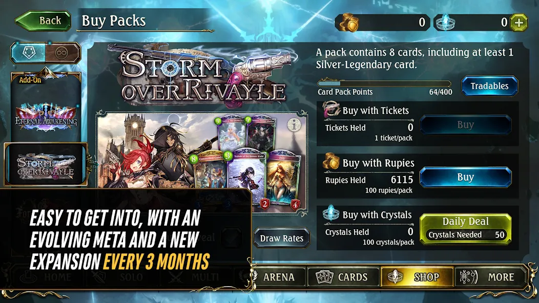 Shadowverse CCG (Шадовверс ККГ)  [МОД Много монет] Screenshot 4