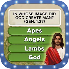 Скачать взлом Daily Bible Trivia Bible Games (Ежедневные викторины Библии библейские игры)  [МОД Бесконечные монеты] - последняя версия apk на Андроид