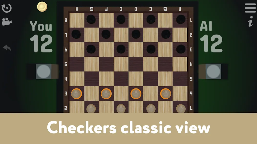 Checkers for two - Draughts  [МОД Бесконечные деньги] Screenshot 1