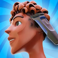 Взлом Fade Master 3D: Barber Shop (Фейд Мастер 3Д)  [МОД Все открыто] - полная версия apk на Андроид