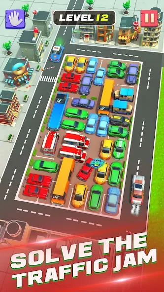 Unblock It Car Puzzle Game (Паркинг Джам Разблокировать)  [МОД Бесконечные деньги] Screenshot 2