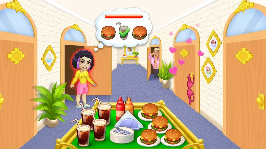 Jane’s Story: Cooking & Hotel  [МОД Много денег] Screenshot 1