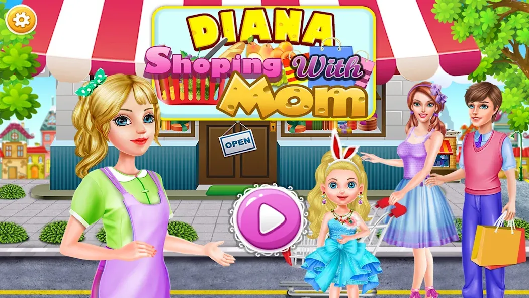 Mall Shopping with Diana (Молл Шоппинг с Дианой)  [МОД Unlocked] Screenshot 1