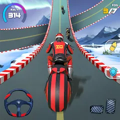 Скачать взлом Bike Race: Racing Game (Байк Гейм 3D)  [МОД Много денег] - последняя версия apk на Андроид