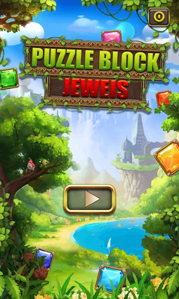 Puzzle Block Jewels (Пазл Блок Драгоценности)  [МОД Unlocked] Screenshot 1