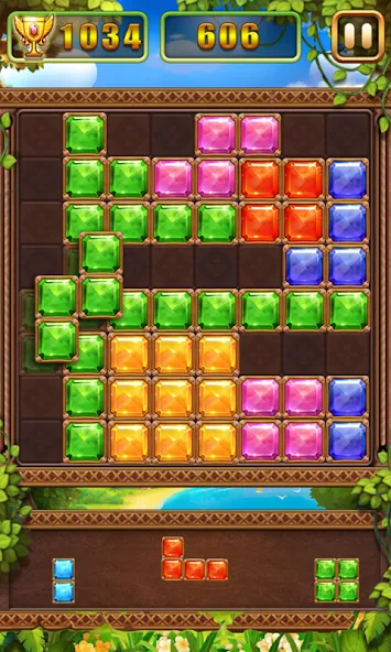 Puzzle Block Jewels (Пазл Блок Драгоценности)  [МОД Unlocked] Screenshot 2