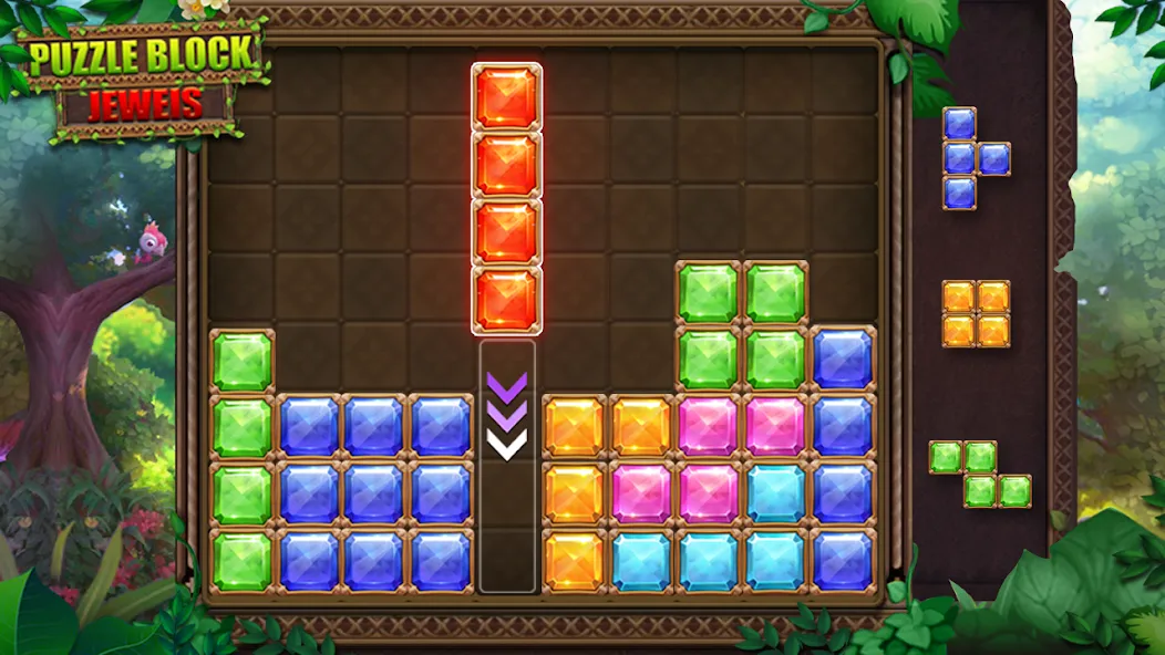 Puzzle Block Jewels (Пазл Блок Драгоценности)  [МОД Unlocked] Screenshot 5