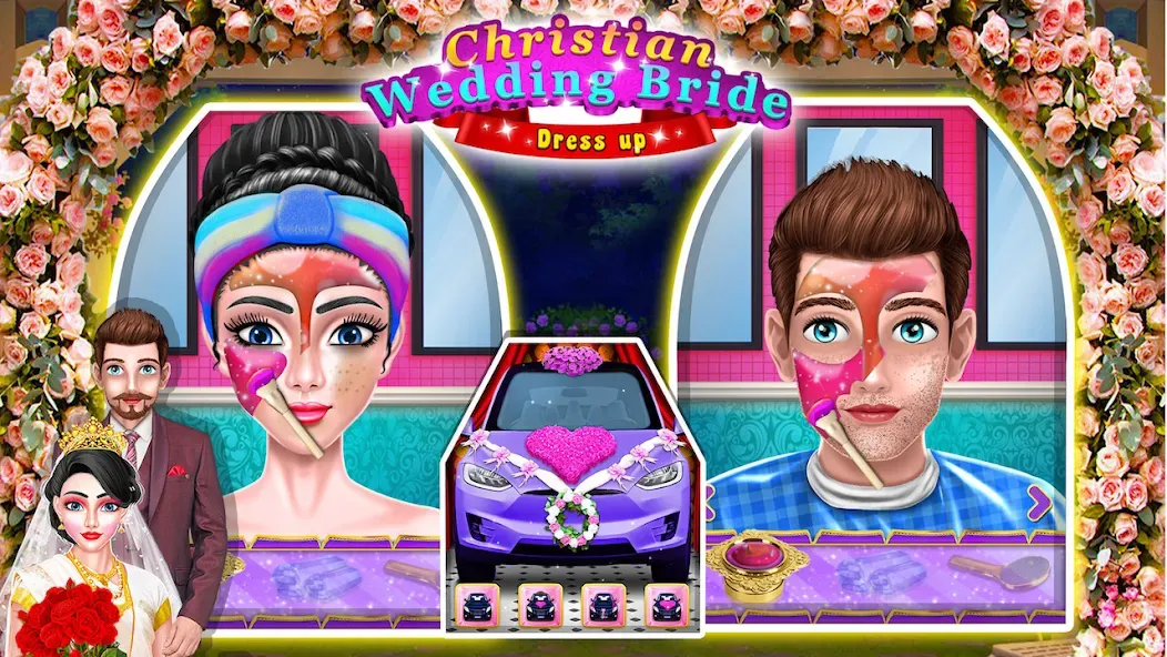 Indian Bride Makeup Games (Индийская невеста игры по макияжу)  [МОД Меню] Screenshot 3