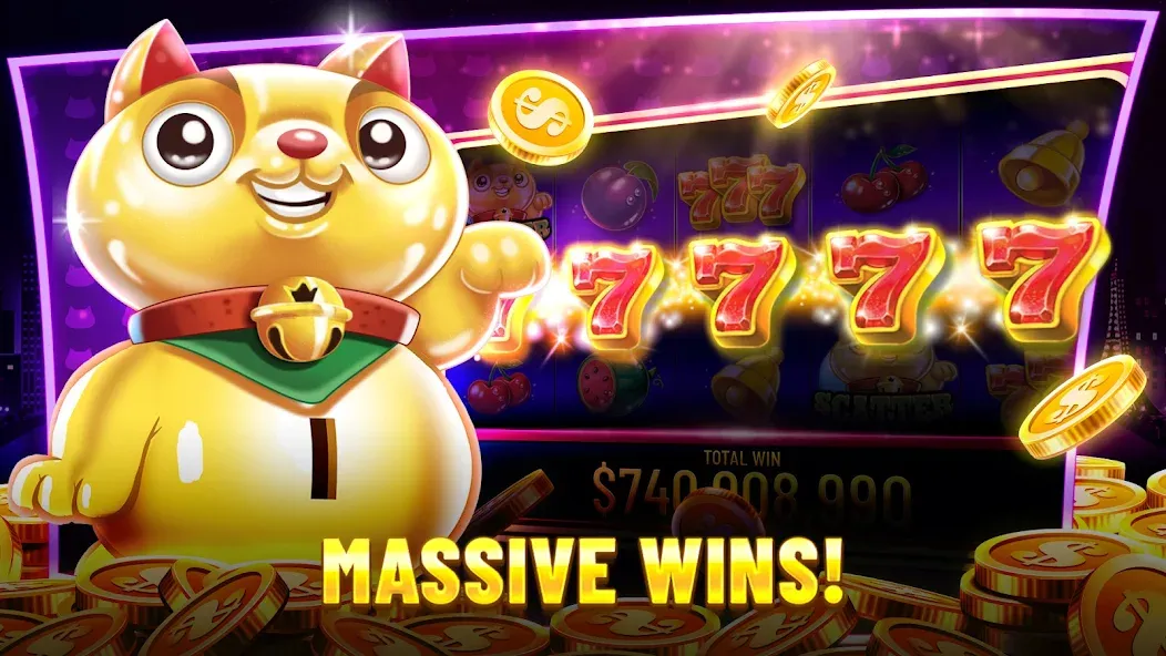 Best Casino™ Slots: 777 Casino (Бест Казино Слотс)  [МОД Много монет] Screenshot 4