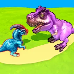 Скачать взлом Dino Merge (Дино Мердж)  [МОД Бесконечные монеты] - стабильная версия apk на Андроид