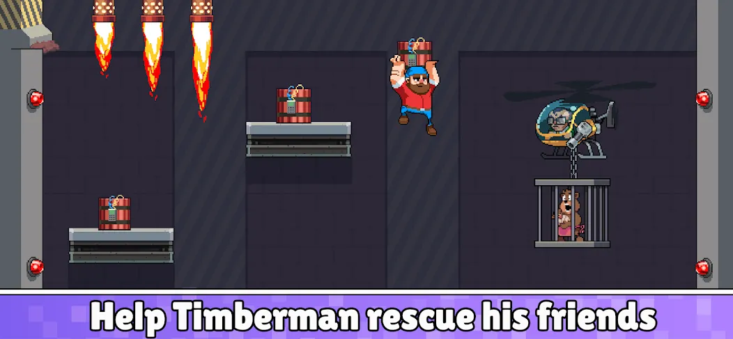 Timberman The Big Adventure (Тимбермен Большое Приключение)  [МОД Menu] Screenshot 4