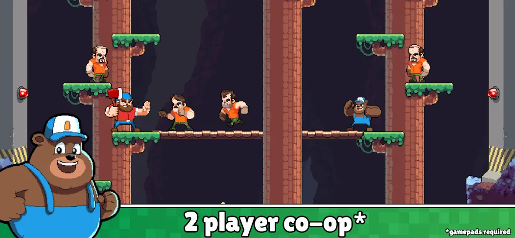 Timberman The Big Adventure (Тимбермен Большое Приключение)  [МОД Menu] Screenshot 5