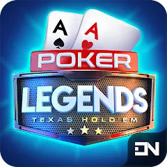 Скачать взлом Poker Legends - Texas Hold'em (Покер Легенды)  [МОД Menu] - полная версия apk на Андроид