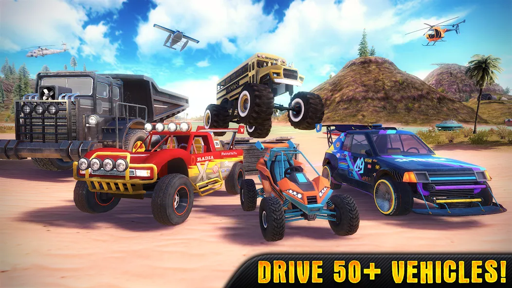 OTR - Offroad Car Driving Game (ОТР)  [МОД Много монет] Screenshot 1