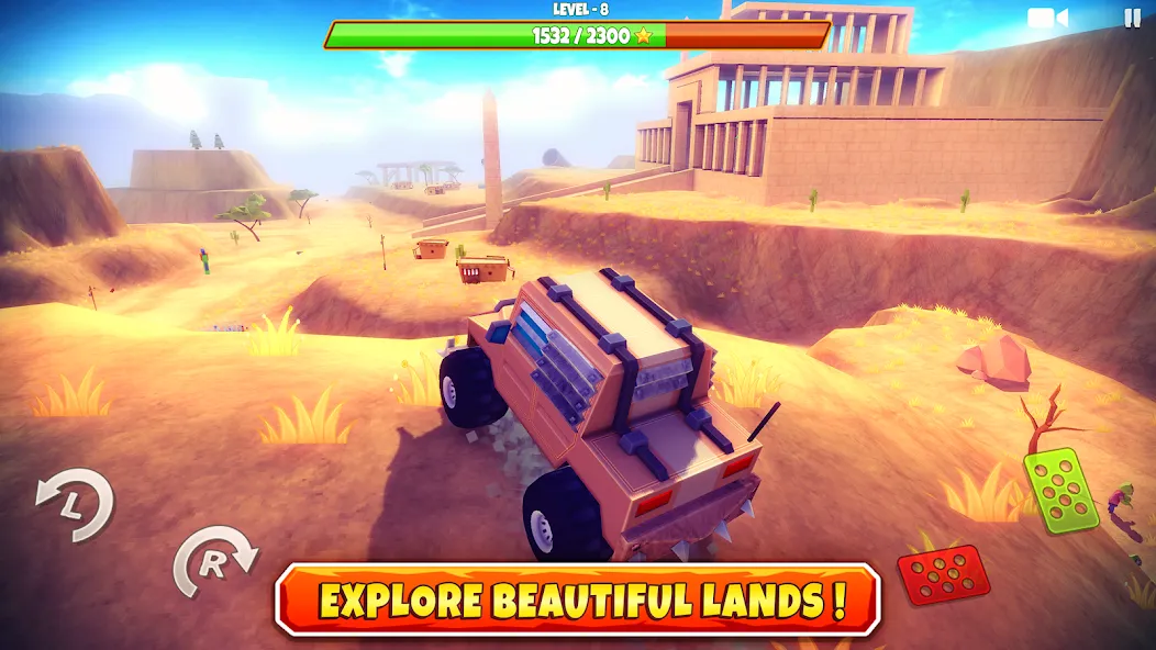 Zombie Offroad Safari (Зомби оффроуд сафари)  [МОД Menu] Screenshot 1