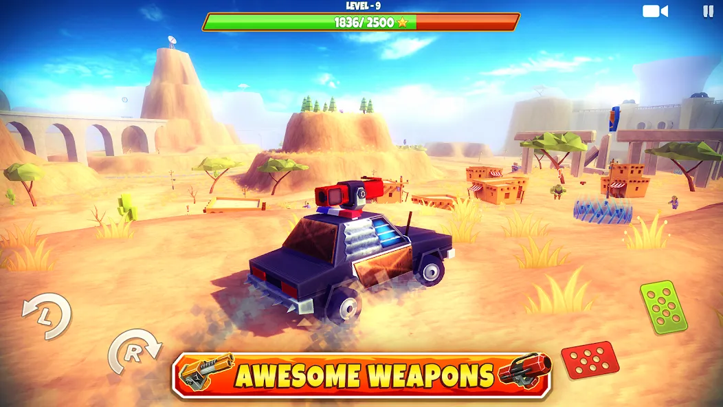 Zombie Offroad Safari (Зомби оффроуд сафари)  [МОД Menu] Screenshot 4