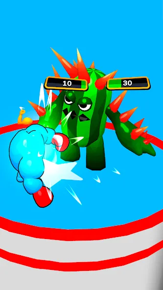 Punchy Race: Run & Fight Game (Панчи Рейс)  [МОД Меню] Screenshot 5