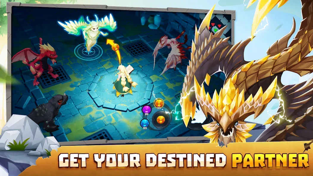 Summon Dragons (Саммон Драгонс)  [МОД Много монет] Screenshot 5